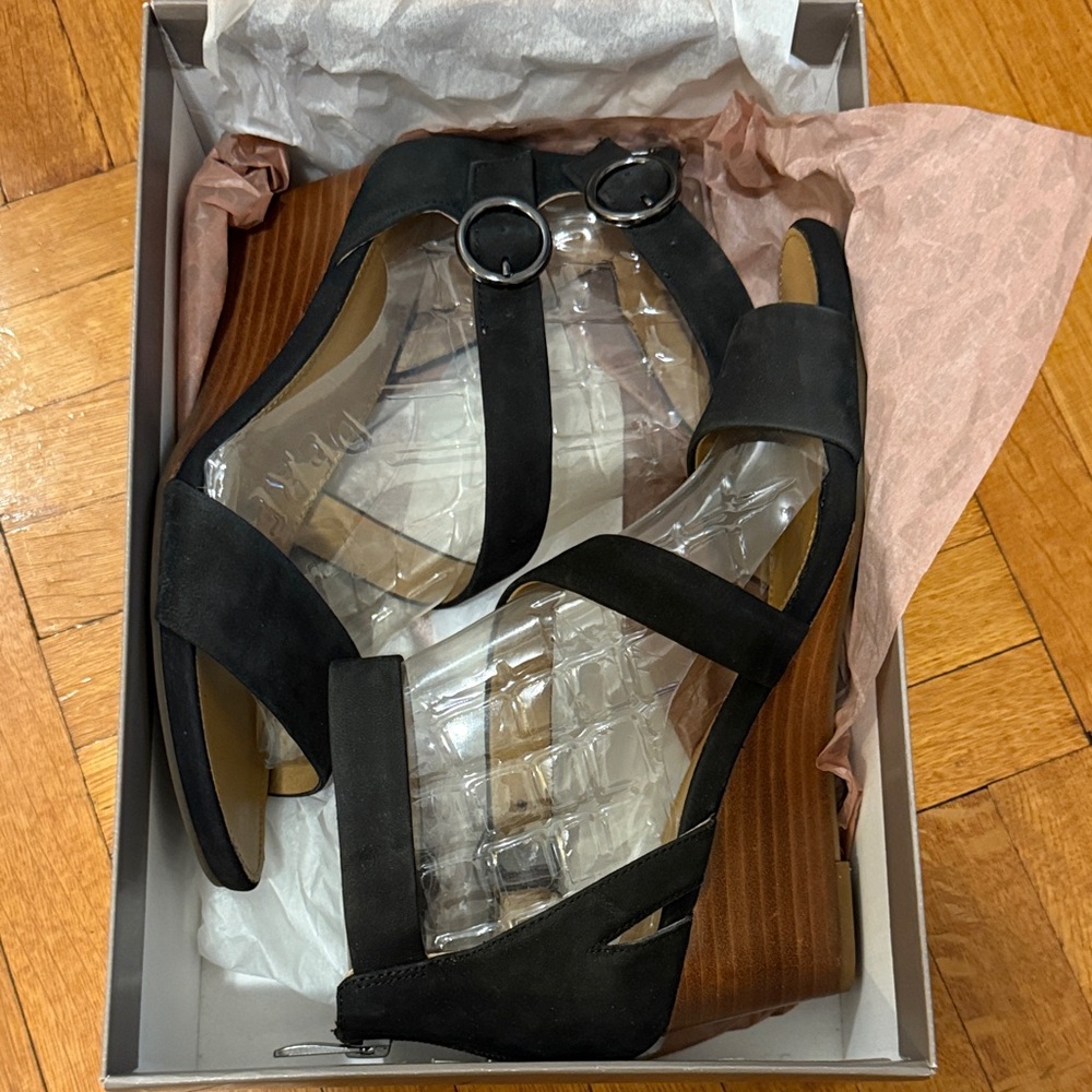 Black Strappy Sandals